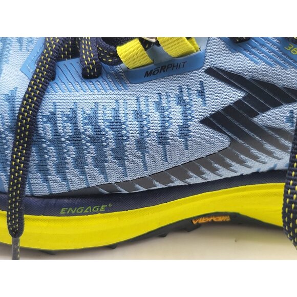 361 Futura Shoes Mens Size 8 Blue Yellow Vibram MegaGrip Trail‎ Running Sneakers - Picture 11 of 15